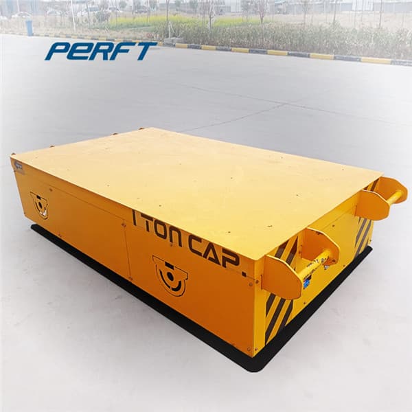 cable reel transfer car with flat tread steel wheels 20 tons